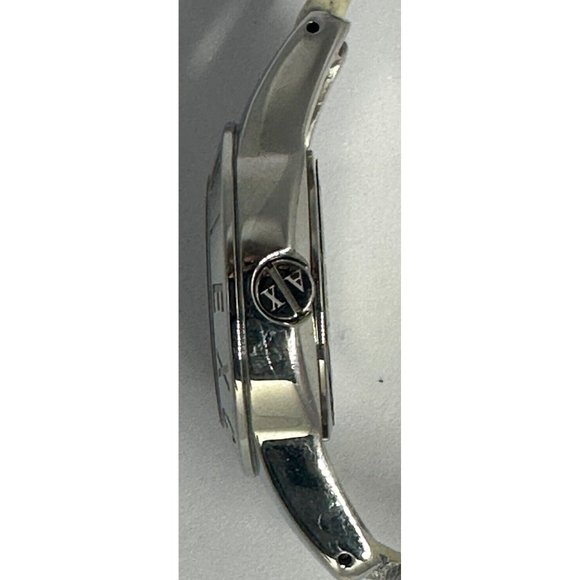 Armani Exchange NWT  Ladies New Battery Python Stamped Leather‎ Watch AX4128 main image 6